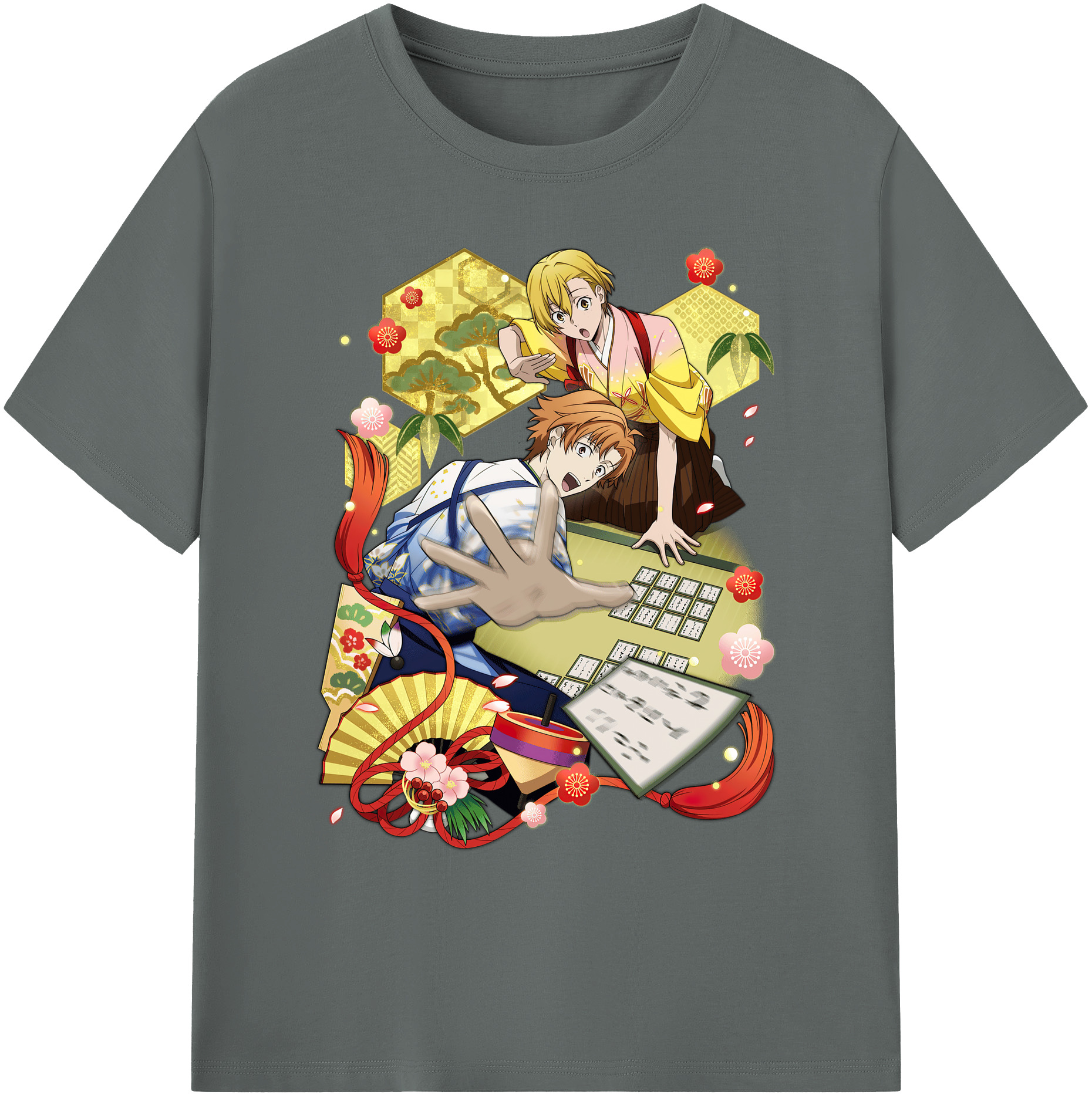 （画像用） 文豪ストレイドッグス Bungo Stray Dogs 綿100％ メンズ半袖Tシャツ｜肌触りやわらか＆通気性